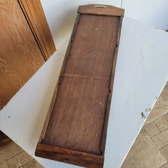 🇨🇦 Vintage 70s Wooden Letter Holder Wall Mount - Picture 7 of 9